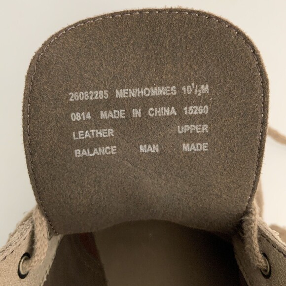 Clarks Leather Lace-up Boots Men Tan 10.5 main image 10